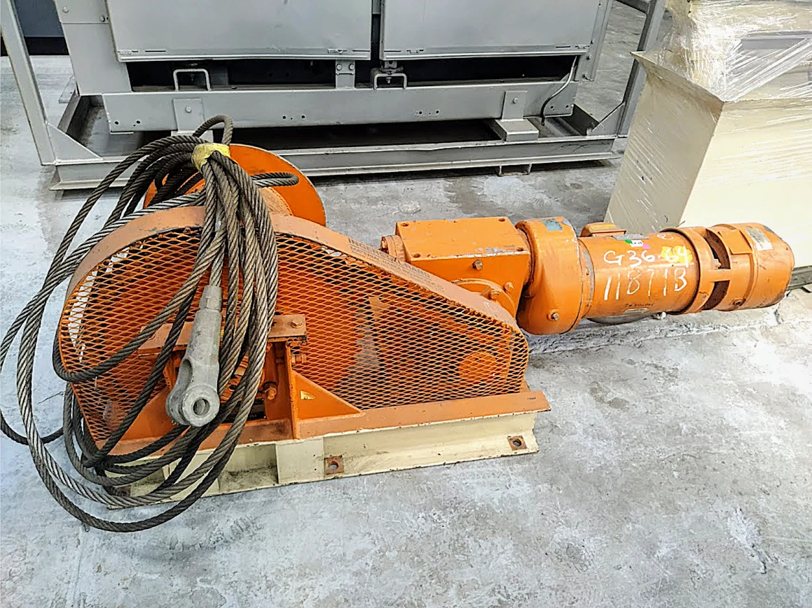 malacate eléctrico 7.5 HP